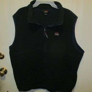LL BEAN OUTDOORS FLEECE VEST SIZE XL REGULAR USA